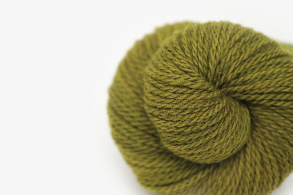 Lime Green Shepherd's Wool Worsted Weight Yarn